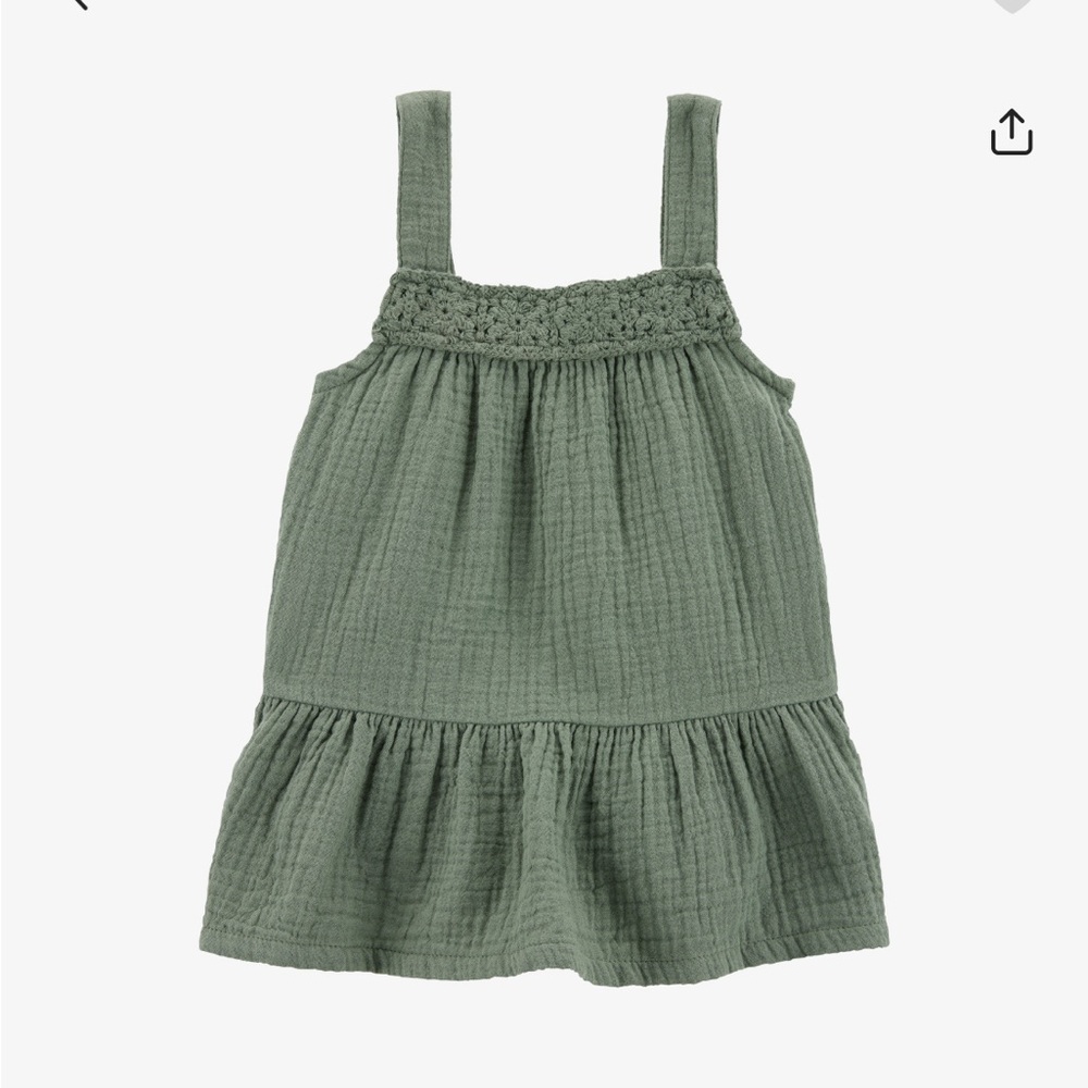 OshKosh B'gosh 2 pc Knit Tank & Twill Skirt Set